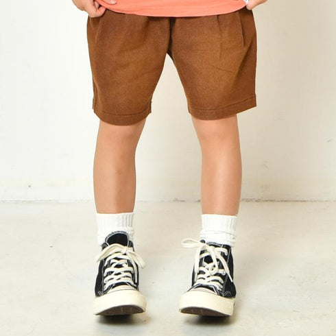 【90~120】カラーデニムタックショーツ 1524602